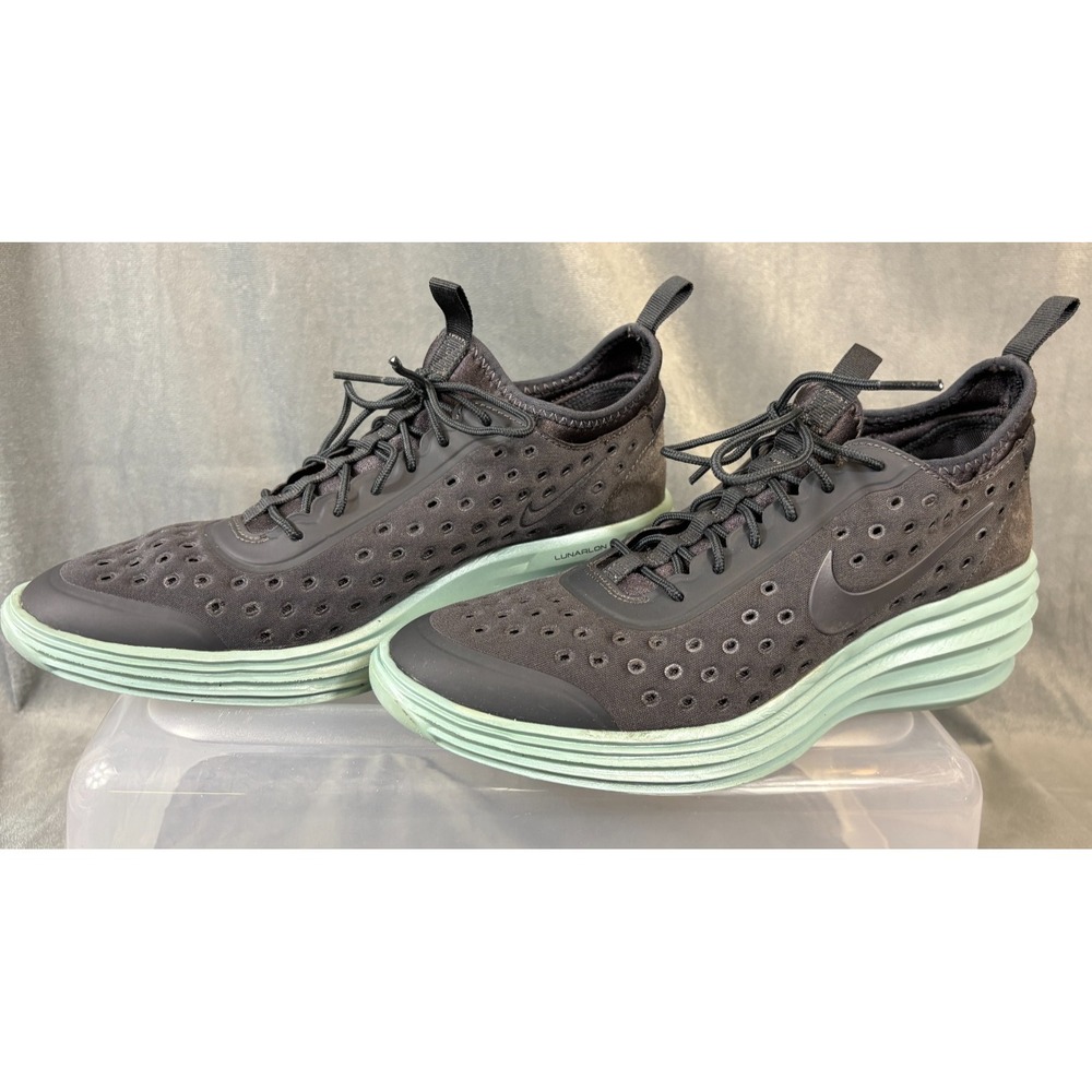 Nike 631376 003 LunarElite Sky Hi Hidden Heel Wedge Sneaker‎ Shoes Womens 9.5